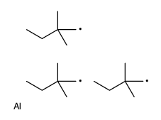 tris(2,2-dimethylbutyl)alumane Structure