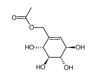 7-O-acetyl-1-epi-streptol结构式