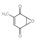 7-Oxabicyclo[4.1.0]hept-3-ene-2,5-dione,3-methyl- Structure