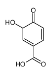 1,5-Cyclohexadiene-1-carboxylicacid,3-hydroxy-4-oxo-(9CI) Structure