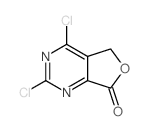 2,4-二氯-呋喃并[3,4-d]嘧啶-7(5h)-酮结构式