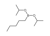 n-pentyl-diisopropoxyborane结构式
