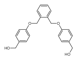 (((1,2-phenylenebis(methylene))bis(oxy))bis(4,1-phenylene))dimethanol Structure