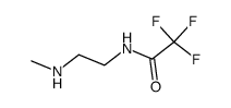 2,2,2-trifluoro-N-(2-(methylamino)ethyl)acetamide结构式
