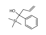 1-phenyl-1-(trimethylsilyl)but-3-en-1-ol Structure