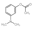 3-乙酰氧基-N,N-二甲基苯胺结构式