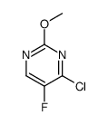 2-甲氧基-4-氯-5-氟嘧啶结构式