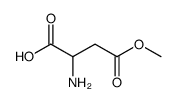 4-Methyl hydrogen DL-aspartate结构式