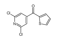 (2,6-Dichloro-4-pyridinyl)-2-thienyl-methanone structure