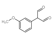 2-(3-甲氧基苯基)丙二醛结构式