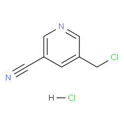 5-氯甲基烟腈盐酸盐结构式