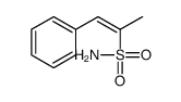 1-phenylprop-1-ene-2-sulfonamide结构式