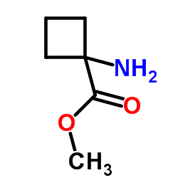 1-氨基环丁烷甲酸甲酯盐酸盐结构式