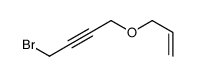 1-bromo-4-prop-2-enoxybut-2-yne结构式