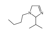 (9ci)-1-丁基-2,5-二氢-2-(1-甲基乙基)-1H-咪唑结构式