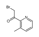 2-溴-1-(3-甲基吡啶-2-基)乙酮结构式