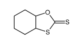 4,5-tetramethylene-1,3-oxathiolane-2-thione结构式