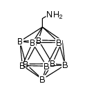 1-NH2CH2-1,2-closo-C2B10H11结构式