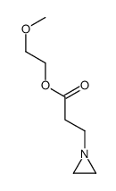 2-methoxyethyl 3-(aziridin-1-yl)propanoate Structure
