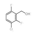 3-chloro-2,6-difluorobenzyl alcohol Structure