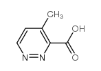 4-Methylpyridazine-3-carboxylicacid Structure