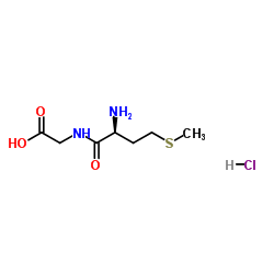 H-Met-Gly-OH.HCl Structure