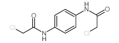 ACETAMIDE, N,N-(p-PHENYLENE)BIS(2-CHLORO-结构式