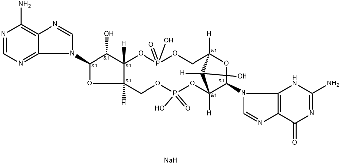 2',3'-cGAMP sodium salt Structure