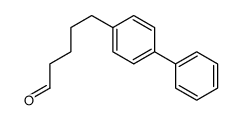 5-(4-BIPHENYLYL)PENTANAL Structure