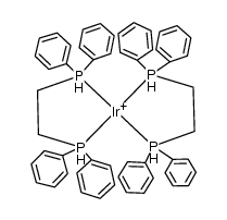 Ir(1,2-bis(diphenylphosphino)ethane)2(1+) Structure