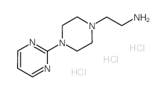2-(4-(嘧啶-2-基)哌嗪-1-基)乙胺结构式