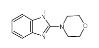 1H-Benzimidazole,2-(4-morpholinyl)-结构式