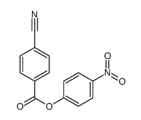 (4-nitrophenyl) 4-cyanobenzoate Structure