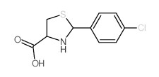 2-(4-氯苯基)噻唑烷-4-羧酸图片