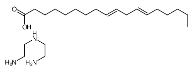 亚油酸与二乙烯三胺二聚物的多聚物结构式