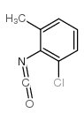 异氰酸- 2-氯-6-甲基苯酯结构式