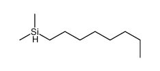 dimethyl(octyl)silane结构式