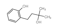 2-(3-hydroxy-3-methylbutyl)phenol Structure