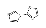 噻唑, 2-(1H-咪唑-1-基)-(9CI)结构式