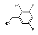 3,5-difluoro-2-hydroxy-benzyl alcohol Structure