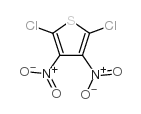 2,5-二氯-3,4-二硝基噻吩结构式