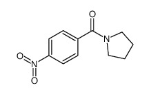(4-NITROPHENYL)(PYRROLIDIN-1-YL)METHANONE Structure