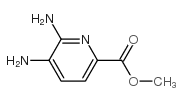 5,6-二氨基-2-吡啶羧酸甲酯结构式