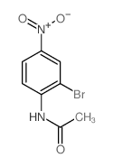 N-(2-溴-4-硝基苯基)乙酰胺结构式