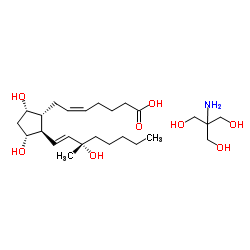 卡前列素氨基丁三醇结构式