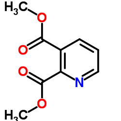 Dimethyl pyridine-2,3-dicarboxylate Structure