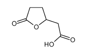四氢-5-氧代-2-呋喃乙酸结构式