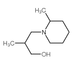 2-甲基-3-(2-甲基-哌啶-1-基)-丙烷-1-醇结构式
