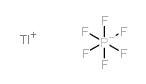 六氟磷酸铊(I)结构式