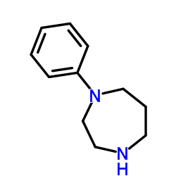 1-苯基-1,4-二氮杂环庚烷结构式